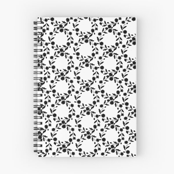 Item preview, black and white flowers designed and sold by laurajean1.