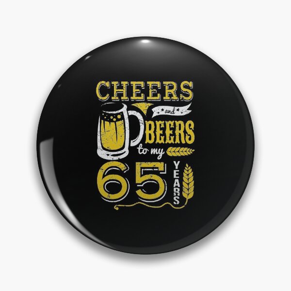 Item preview, Cheers and Beers 65th Birthday Gift Idea designed and sold by haselshirt.