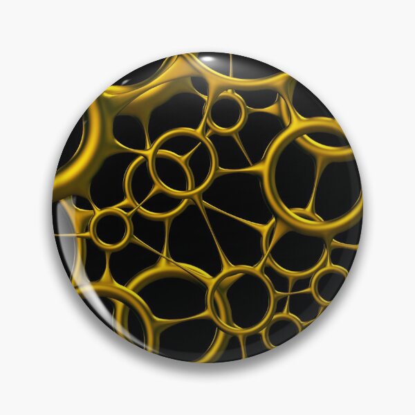 Item preview, golden net structure pattern designed and sold by DottedYeti.