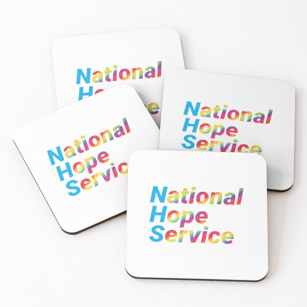 Item preview, National Hope Service (light background) designed and sold by Civil-Woke.