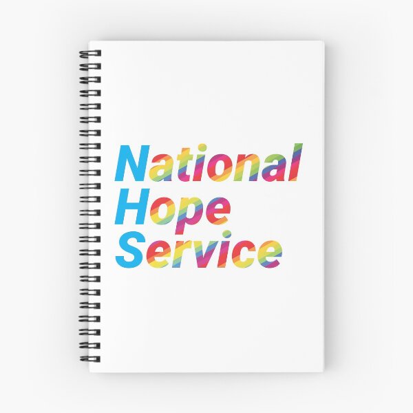 Item preview, National Hope Service (light background) designed and sold by Civil-Woke.