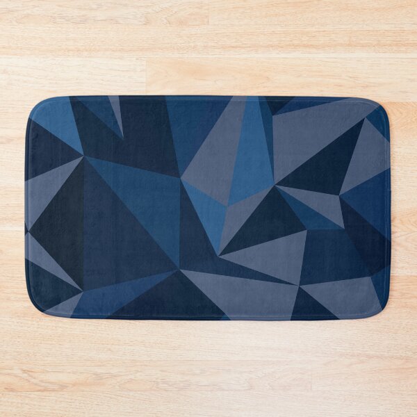Item preview, Geometric Dark Blue Abstract designed and sold by Tetete.