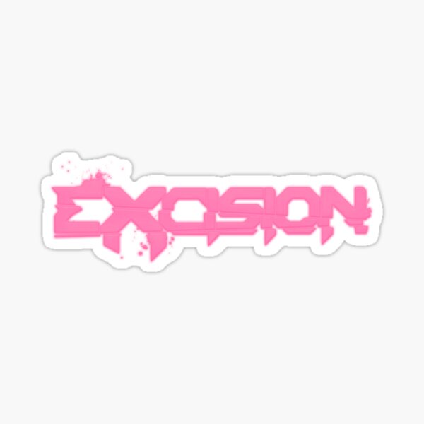 Artikel-Vorschau von Excision- Bright Neon Pink, designt und verkauft von tropic-hannah.