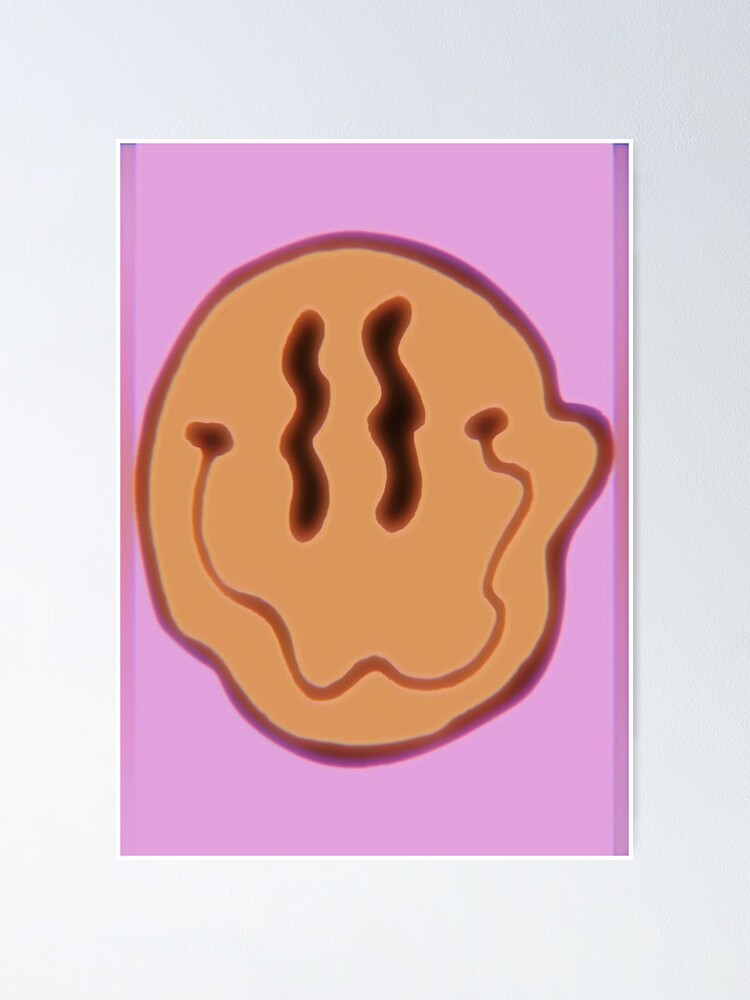 Alternative Ansicht von trippy smiley Poster