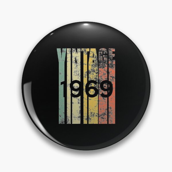 Item preview, Vintage 1969 Retro Birth Year Birthday Gift Idea designed and sold by haselshirt.