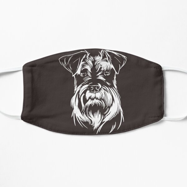Miniature Schnauzer Dog Face Mask