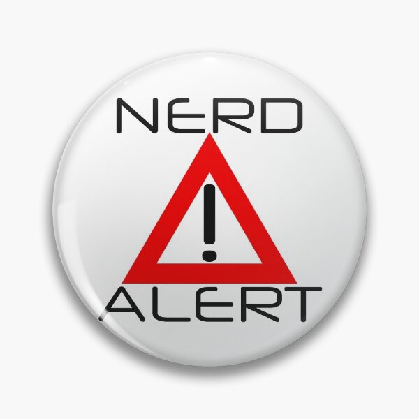 Item preview, Nerd Alert designed and sold by squarebubble.