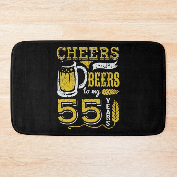 Item preview, Cheers and Beers 55th Birthday Gift Idea designed and sold by haselshirt.