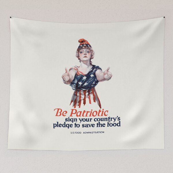 Item preview, Be Patriotic sign your country's pledge to save the food -- U.S. Food Administration designed and sold by warishellstore.