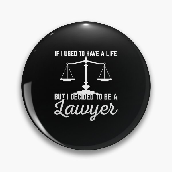 Item preview, Used To Have Life Decided To Be A Lawyer Gift designed and sold by haselshirt.