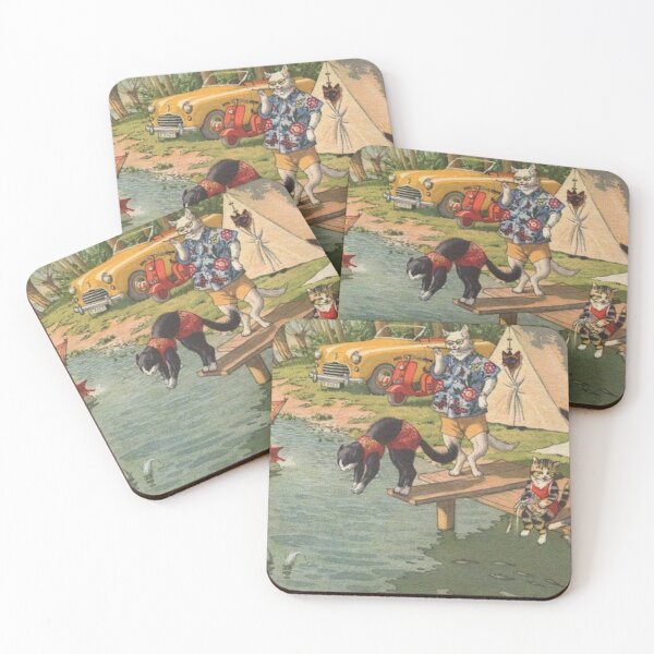 Item preview, Cats Summer Camp designed and sold by EBH-Designs.