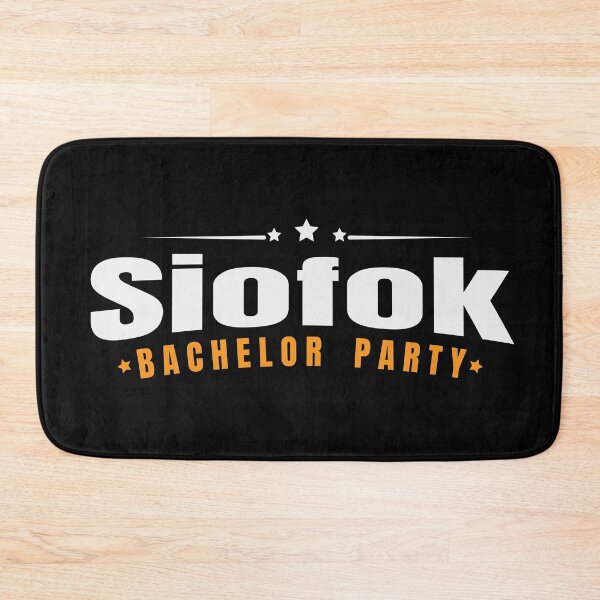 Item preview, Bachelor Party Shirt Siofok Pre Wedding Celebration Tee designed and sold by haselshirt.