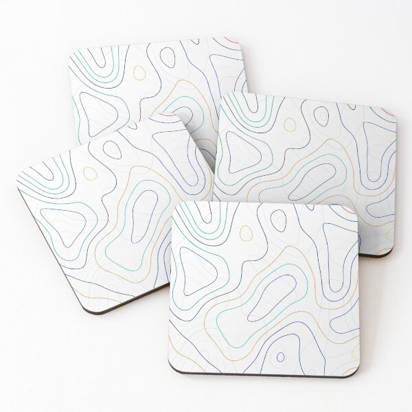 Item preview, Abstract Colorful Topographic Map Design Vector designed and sold by Soul-Inspirer.