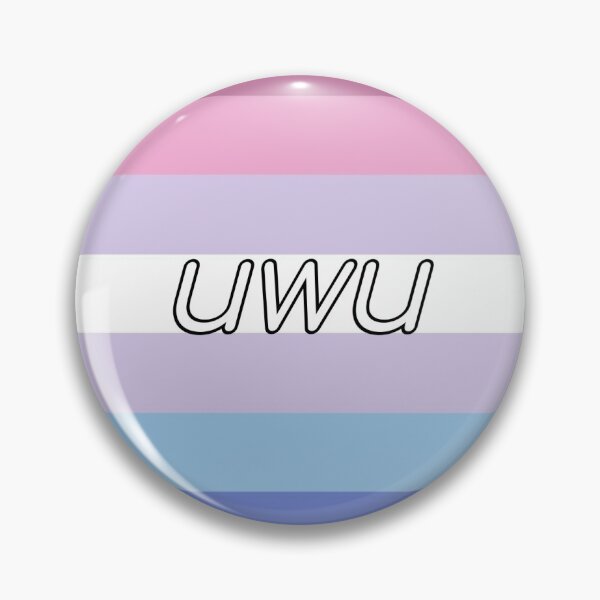 Item preview, Bigender Pride - uwu Edition designed and sold by Mickey Kyan.