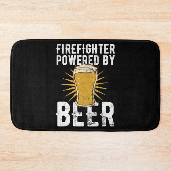 Item preview, Firefighter Firemen Powered By Beer Birthday Gift designed and sold by haselshirt.