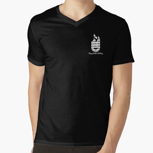Stay Grindin Clothing - Secondary Logo - Repeat V-Neck T-Shirt