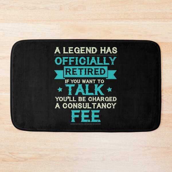 Item preview, Retired Legend Consultancy Fee Retirement Gift designed and sold by haselshirt.