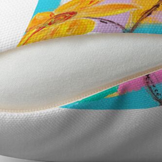 Alternate view of Is It Spring Yet? Floor Pillow