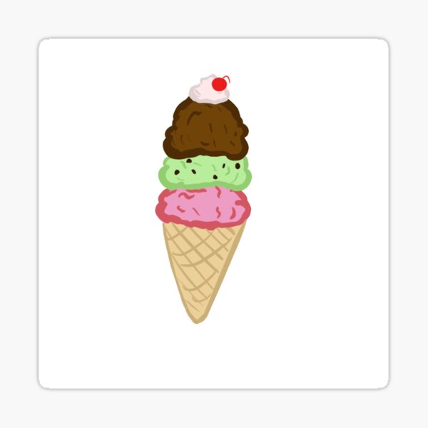 Eiscreme :) Sticker