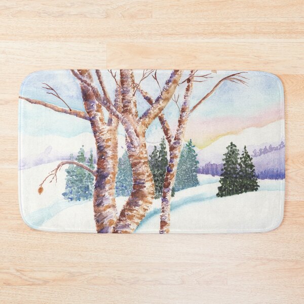 Item preview, Winter Birches designed and sold by The Elderberry Blossom.