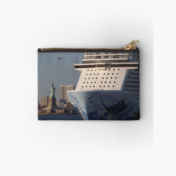Item preview, Cruise Ship Passes Statue of Liberty, Hudson River, New York City  designed and sold by lenspiro.
