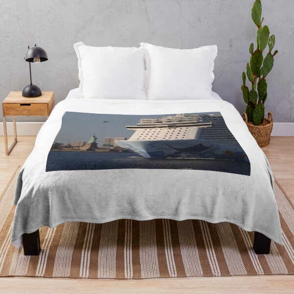 Item preview, Cruise Ship Passes Statue of Liberty, Hudson River, New York City  designed and sold by lenspiro.