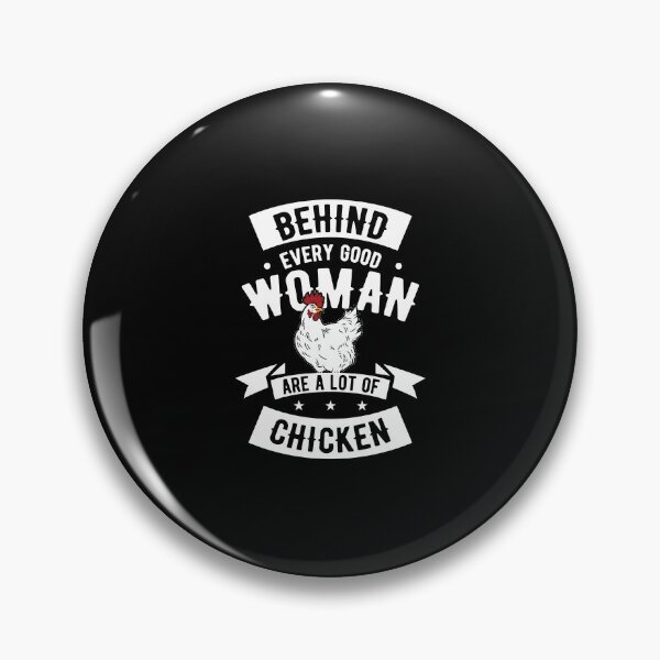 Item preview, Chicken Farmer Behind Good Woman Lot Of Chickens Gift designed and sold by haselshirt.