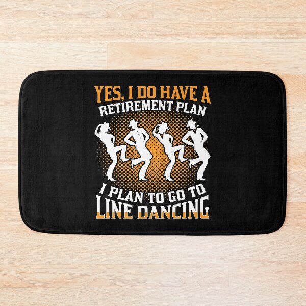 Item preview, Line Dance Dancing Retired Dancer Retirement Gift designed and sold by haselshirt.