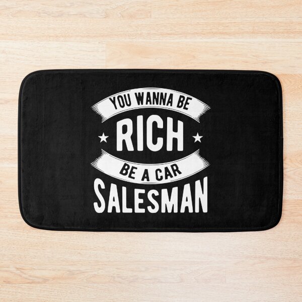 Item preview, Salesman Shirt Wanna Be Rich, Be Car Salesman Git Tee designed and sold by haselshirt.