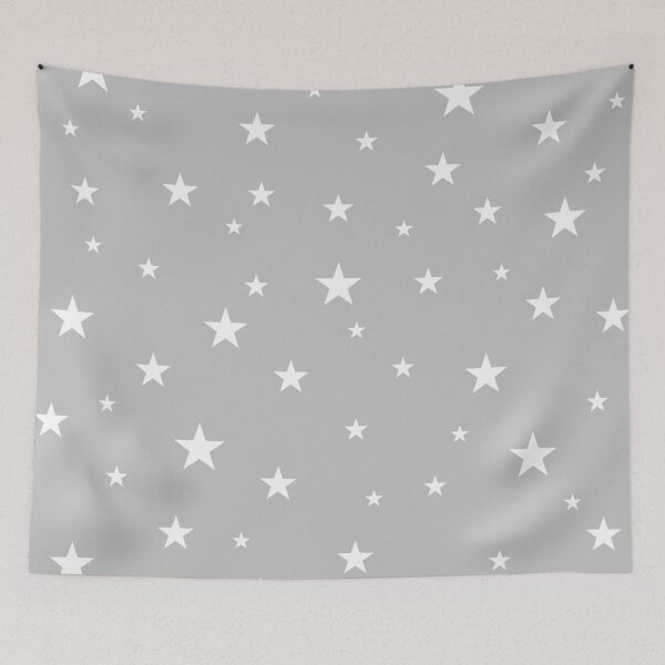 Item preview, Stars on grey designed and sold by Latte Design.