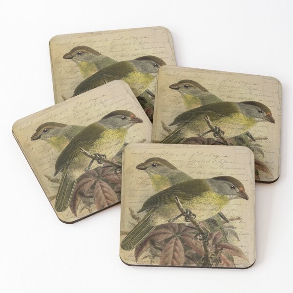Artikelvorschau, Vintage Retro Bird Pattern Motif entworfen und verkauft von digitalvintage.