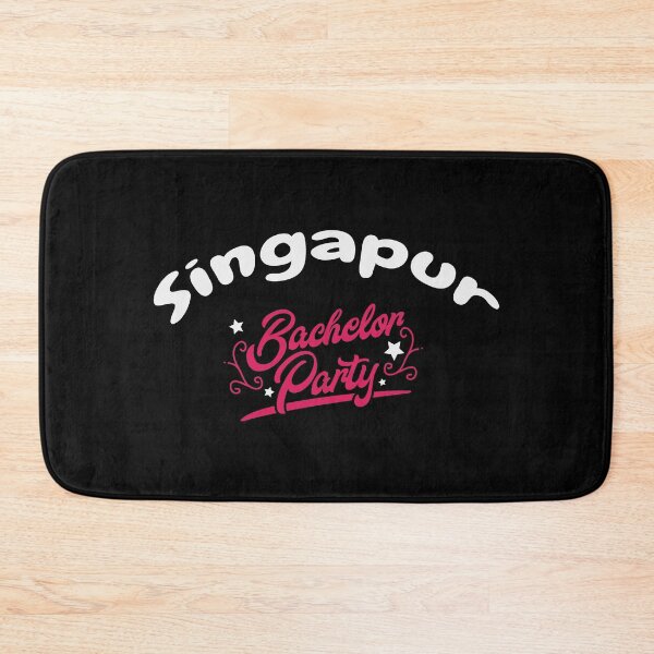 Item preview, Bachelor Party Shirt Singapur Pre Wedding Celebration Tee designed and sold by haselshirt.