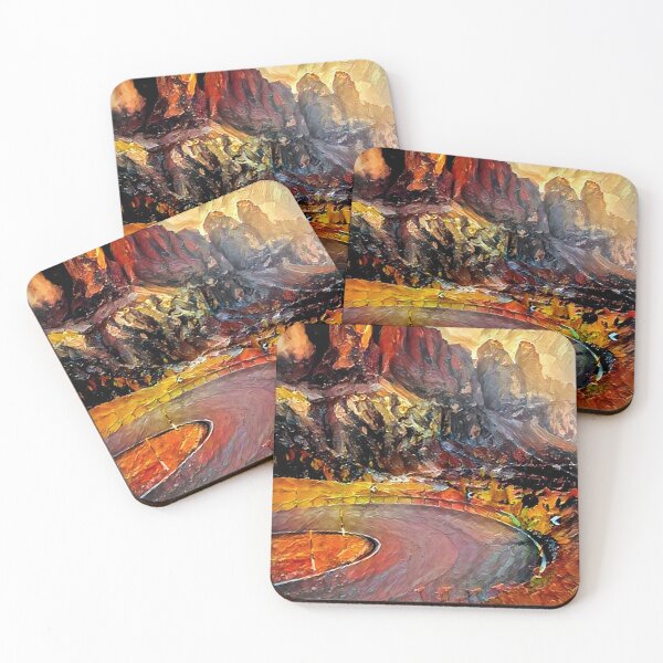 Item preview, Autumn Mountain Roads designed and sold by Alyxandre.