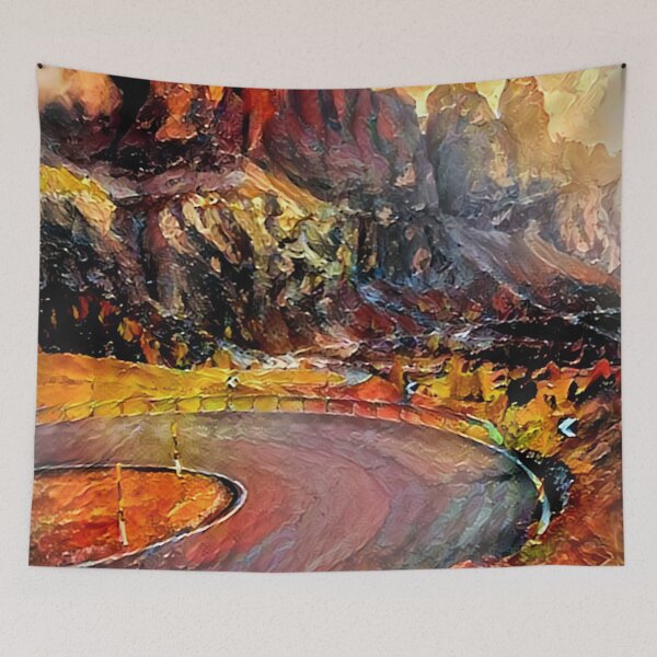 Item preview, Autumn Mountain Roads designed and sold by Alyxandre.