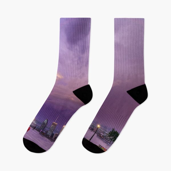 Item preview, Rainbow over Downtown Montreal, Canada designed and sold by RezieMart.