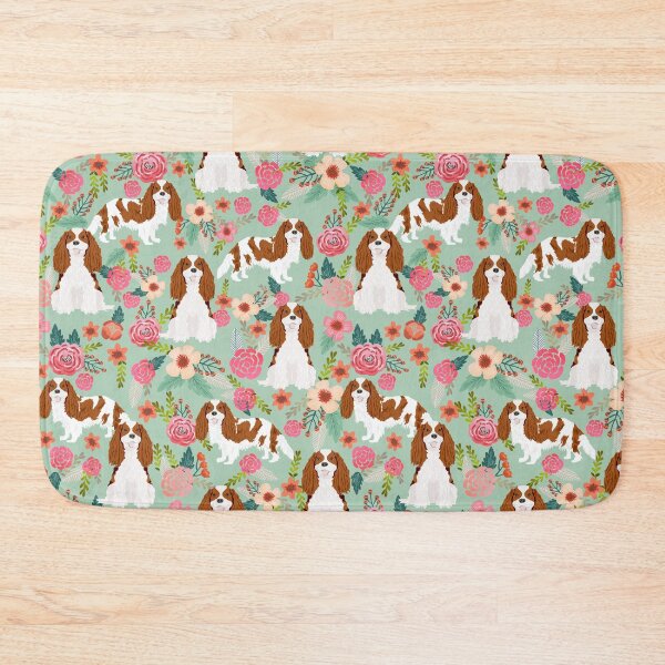 Item preview, Blenheim cavalier king charles spaniel dog breed florals pattern gifts designed and sold by PetFriendly.