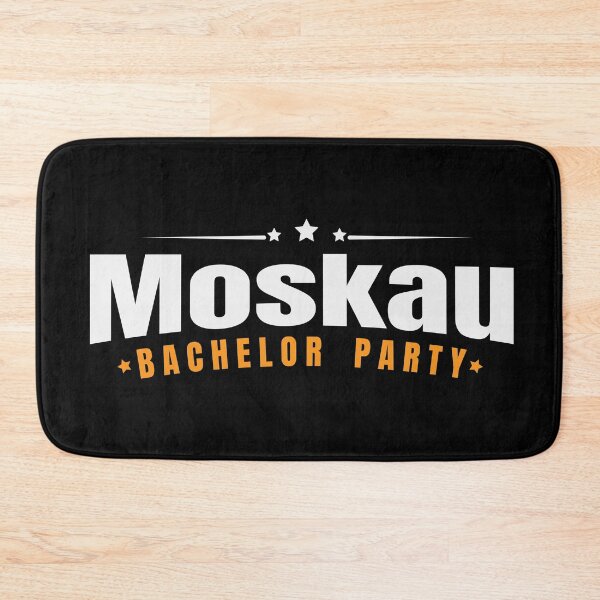 Item preview, Bachelor Party Shirt Moskau Pre Wedding Celebration Tee designed and sold by haselshirt.