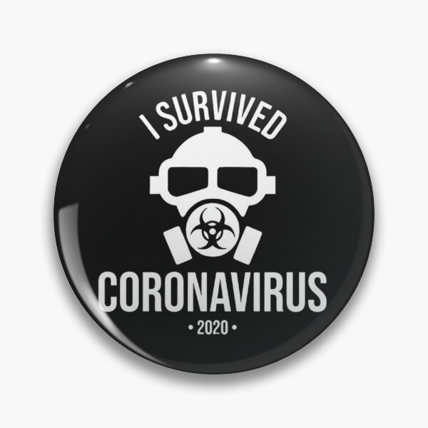 Aperçu de l'œuvre J'ai survécu au coronavirus créée et vendue par Liuth.