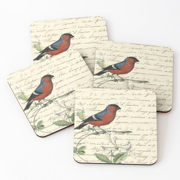 Artikelvorschau, Vintage Retro Bird Pattern Motif entworfen und verkauft von digitalvintage.