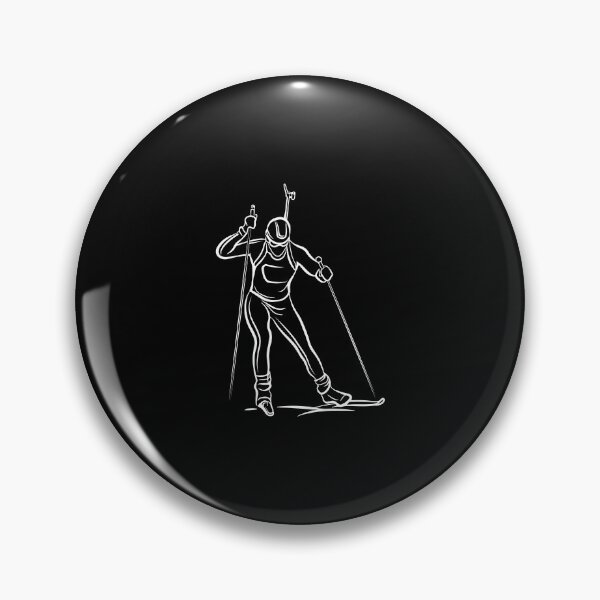 Item preview, Biathlon Skiing Riffle Shooting Race Holiday Gift designed and sold by haselshirt.