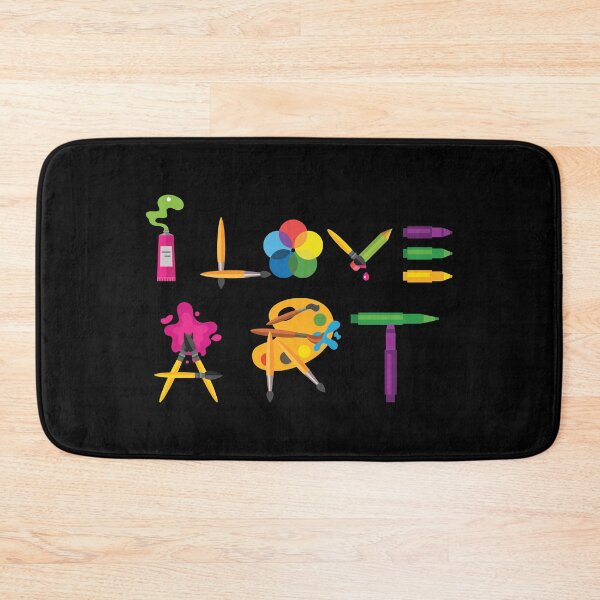 Item preview, I Love Art Abstract Artistic Gift Idea designed and sold by haselshirt.