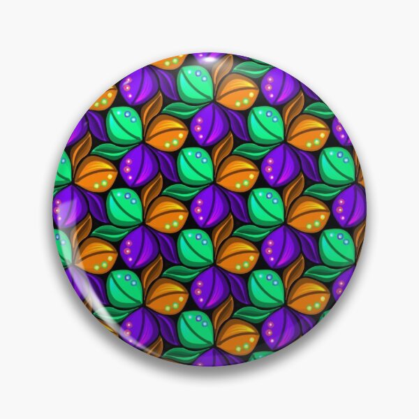 Item preview, Tricolora Floral Pattern  designed and sold by IvaW.