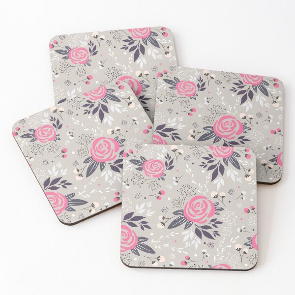 Item preview, Retro berry roses designed and sold by Fahad  A K.