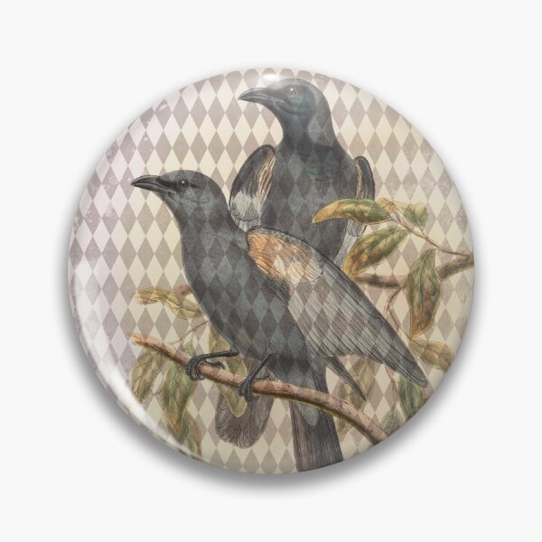 Item preview, Vintage Retro Bird Pattern Motif designed and sold by digitalvintage.