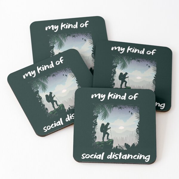 Item preview, My Kind of Social Distancing designed and sold by Kissane art.