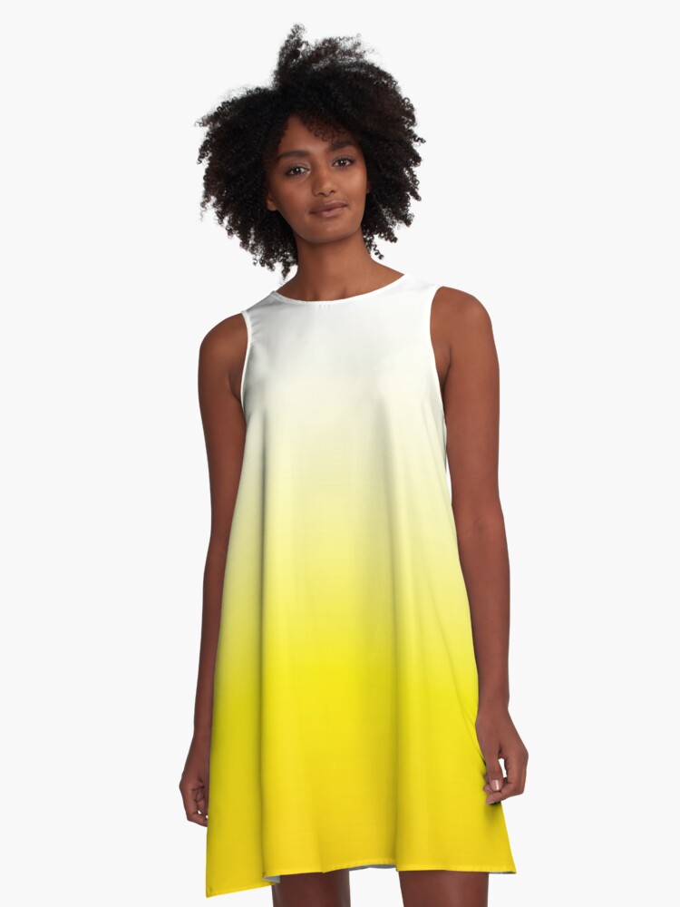 Yellow Ombre Dress