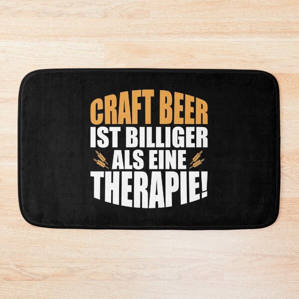 Item preview, Craft Beer Cheaper Than Therapy Hoppy IPA Gift Idea designed and sold by haselshirt.
