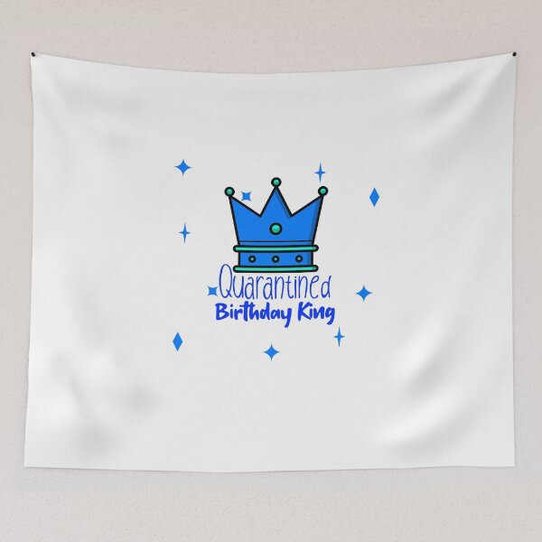 Item preview, Quarantined Birthday King designed and sold by IcyTees.