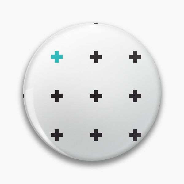 Item preview, Swiss cross black and white designed and sold by Latte Design.