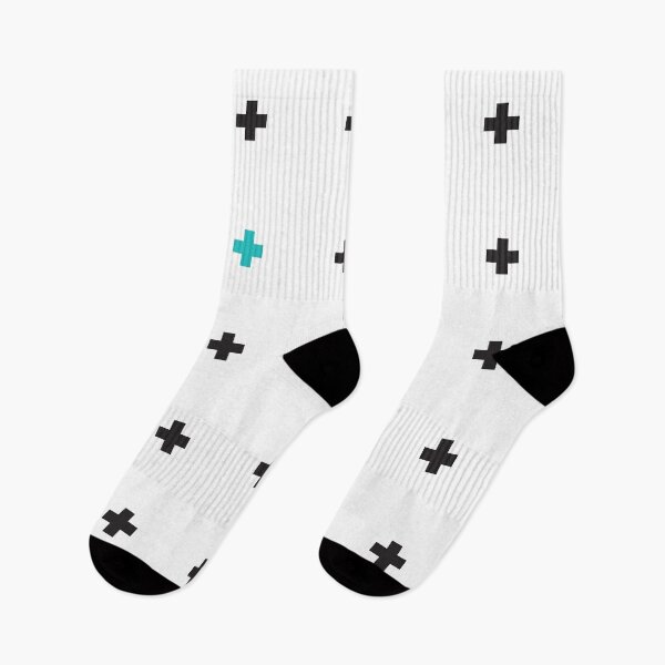 Item preview, Swiss cross black and white designed and sold by Latte Design.